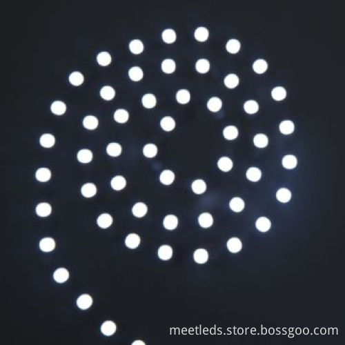 SMD2835 S Type LED Strip Light with 60 LEDs Per Meter, 12V DC Operating Voltage